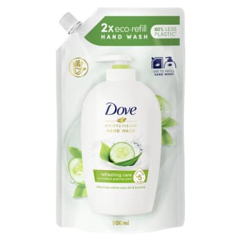Šķidrās ziepes DOVE CUCUMBER rez.500ml