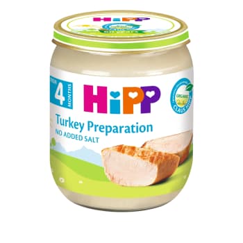 Biezenis HIPP tītara gaļas 4+ 125g