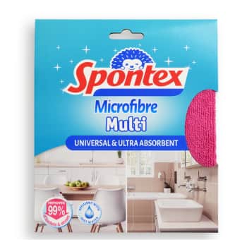 Mikrošķiedras drāna SPONTEX 1gab.