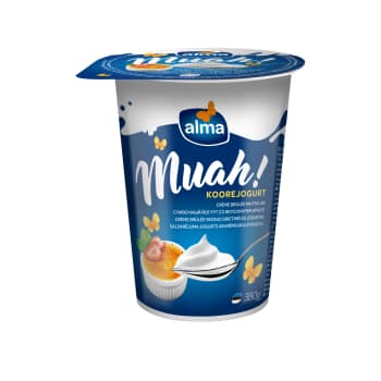 Saldkrējuma jog.ALMA ar kr.brulē 380g