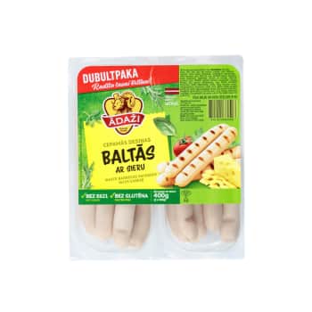 Cepamdesiņas Baltās ar sieru ĀDAŽI 400g
