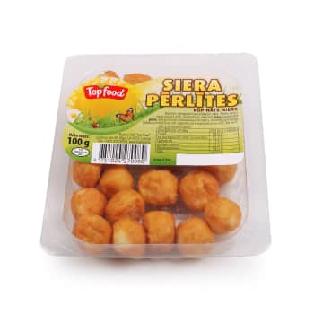 Kūpinātas siera pērlītes 100g