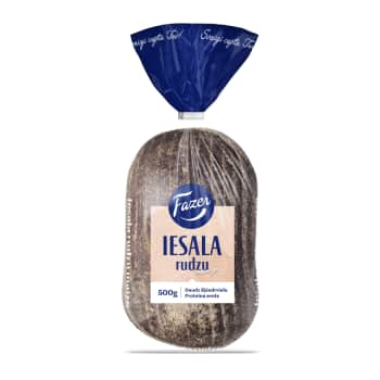 Iesala rudzu maize FAZER 500g