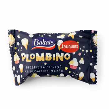 Biezpiena sieriņš BALTAIS Plombino 38g