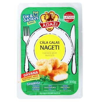 Cāļa gaļas nageti ĀDAŽI 310g