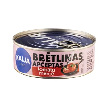 Brētliņas tomātu mērcē apceptas KAIJA 240g
