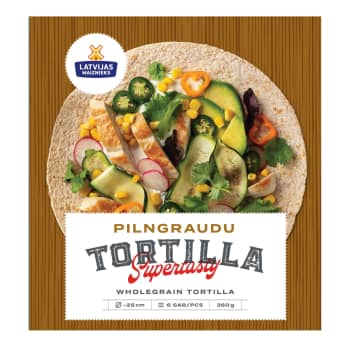 Tortilja Pilngraudu LM 360g