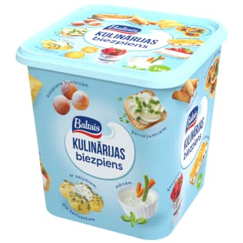 Kulinārijas biezpiens BALTAIS 1kg