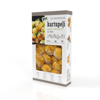 Vārīti kartupeļi ar mizu 400g