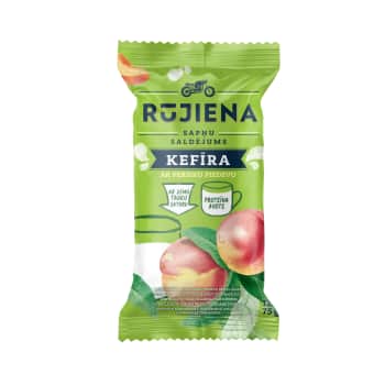 Sald.RŪJIENAS kefīra ar persiku pied.75g