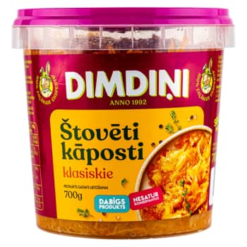 Kāposti štovēti DIMDIŅKĀPOSTI 700g