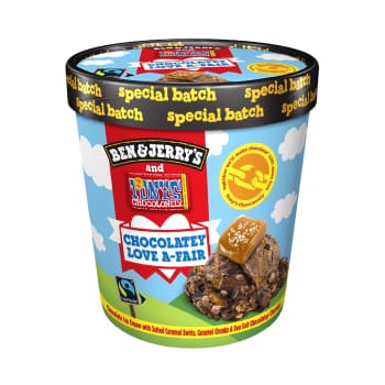 Saldējums BEN&JERRY'S Chocolatey Love-A-Fair 402g
