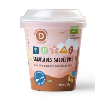 Saldējums TUTAS BIO šokolādes 65g