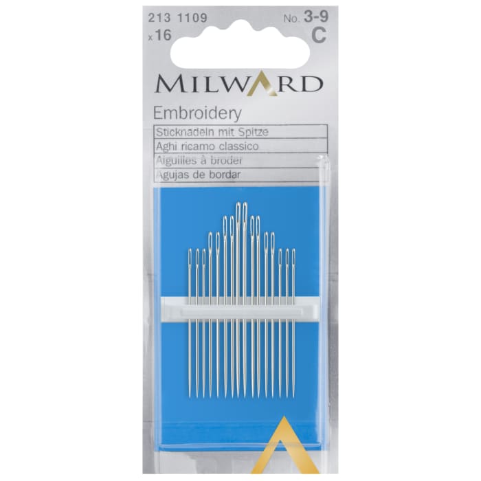 Siuvin.adatos rink. MILWARD No.3-9 16pcs