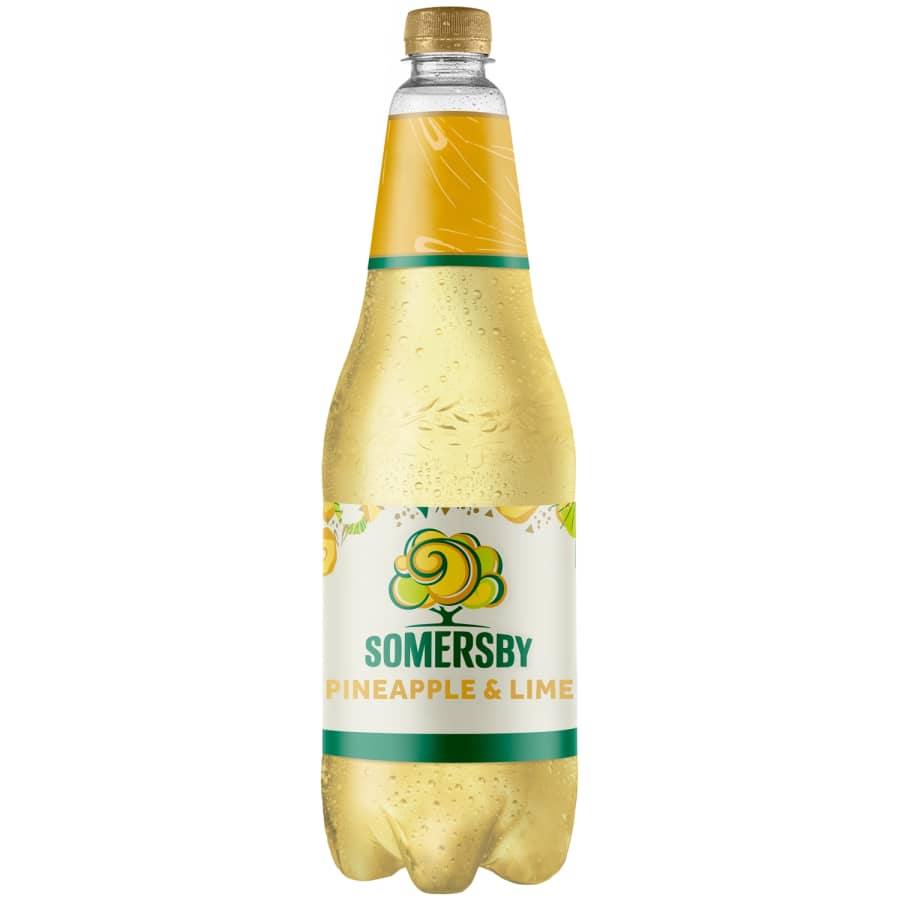 Sidras SOMERSBY PINEAPPLE-LIME, 4,5 %, 1 l