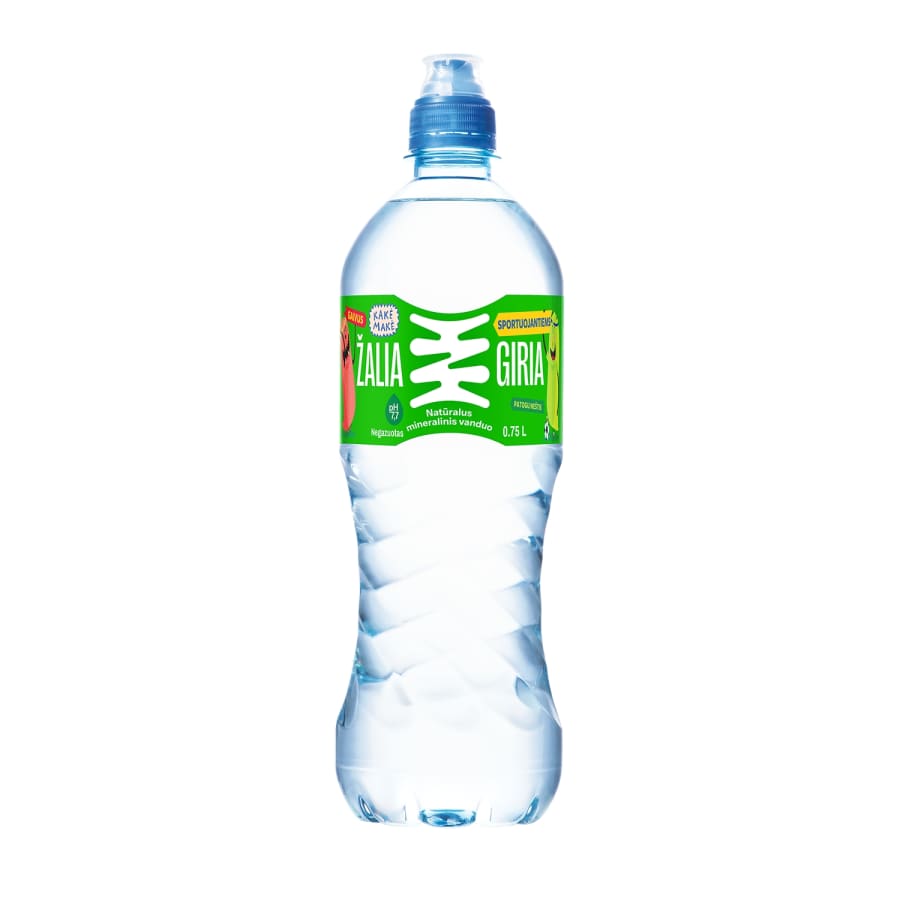 Negaz. mineral. vanduo ŽG KAKĖ MAKĖ, 0,75 l