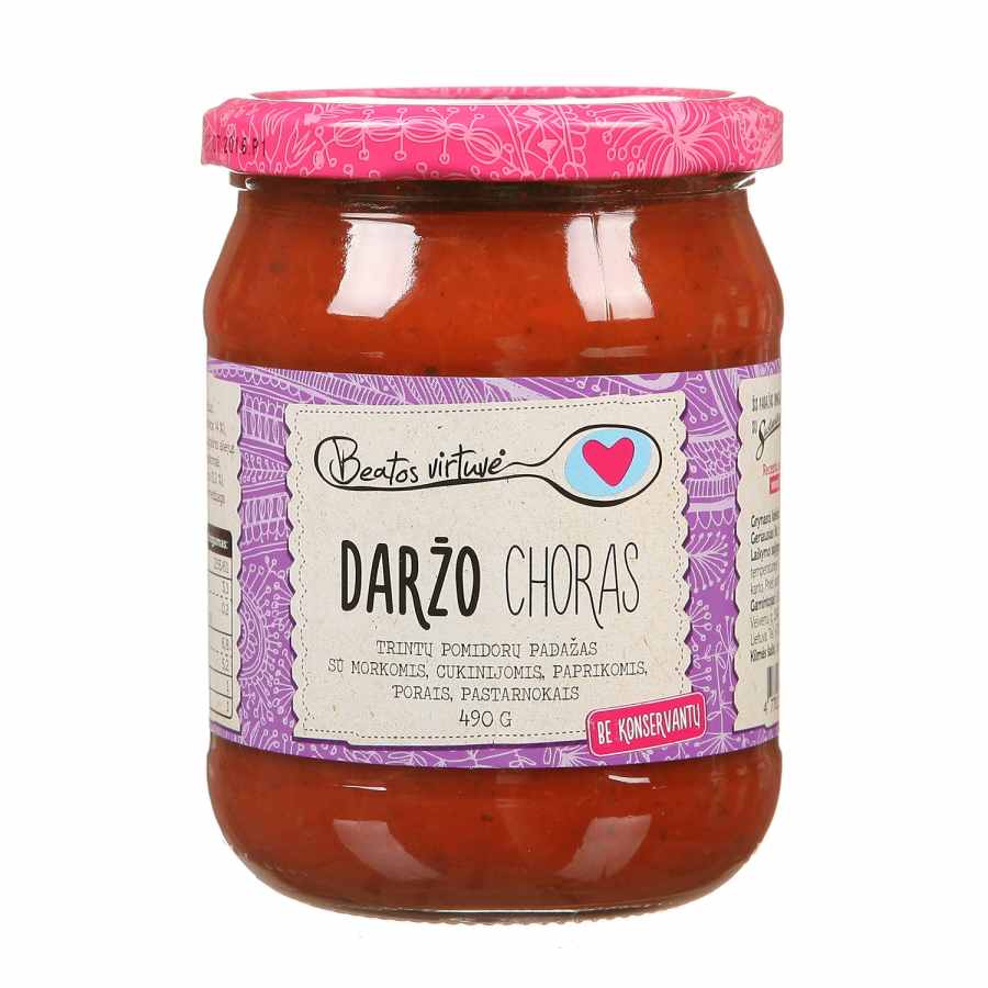 Pomidorų padažas DARŽO CHORAS, 490g