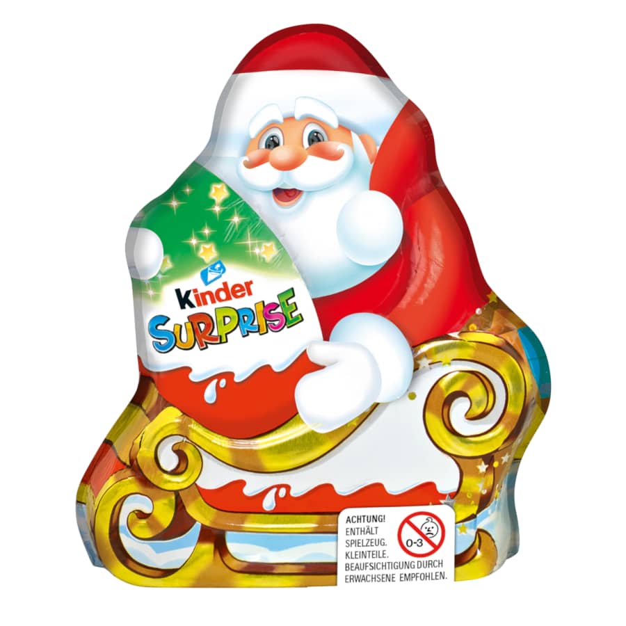 Šok. figūrėlė KINDER CHRISTMAS, su žais. 75 g