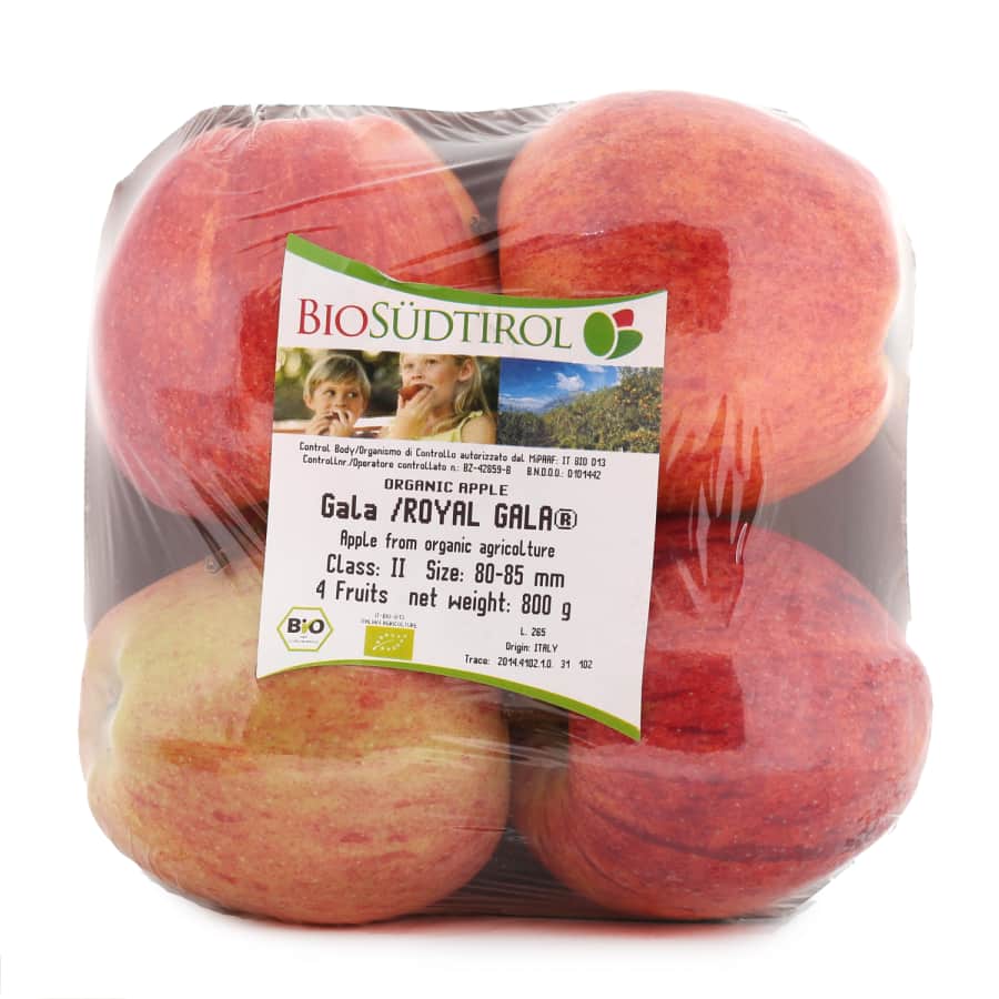 Ekol.obuol. ROYAL GALA ,1 kl.,4vnt