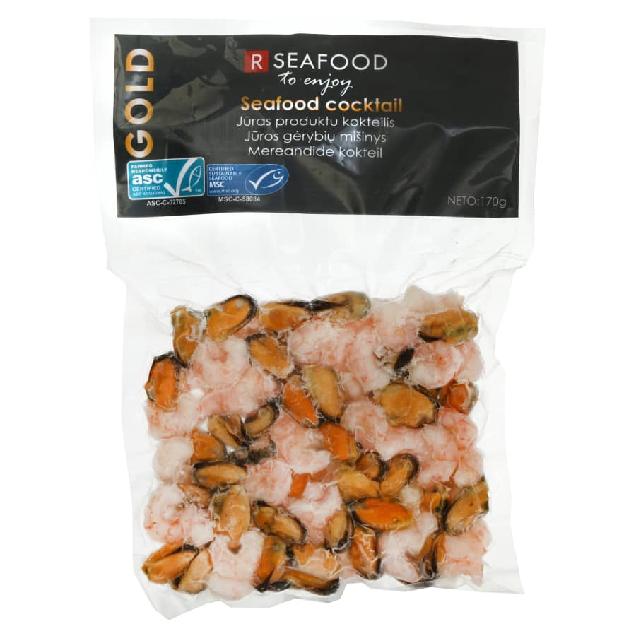 Jūros gėryb. kokteilis R SEAFOOD ASC,210/170g