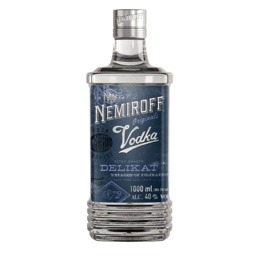 Degtinė NEMIROFF DELIKAT, 40 %, 1 l