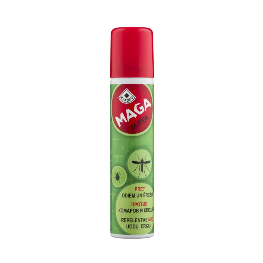 Repelentas nuo uodų, erkių MAGA SUPER, 100 ml