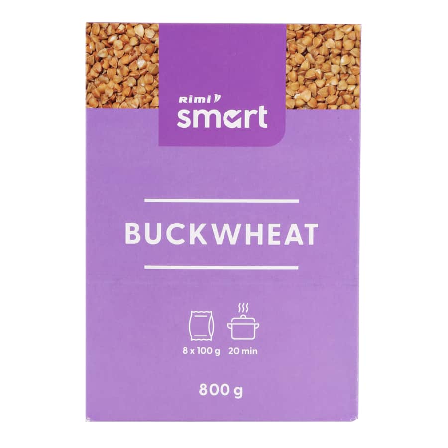 Grikiai RIMI SMART, 8 x 100 g