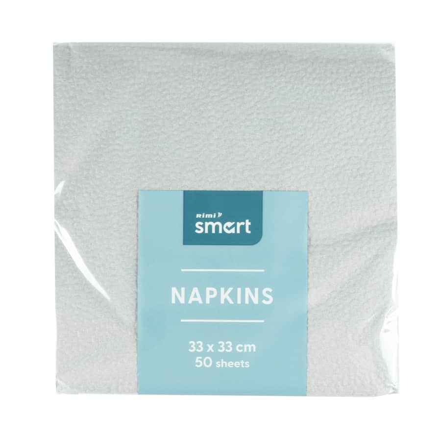 Servet.RIMI SMART, 33 x 33 cm, 50 vnt.