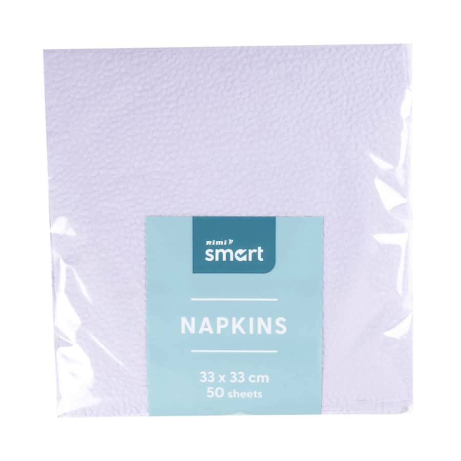 Servet.RIMI SMART, 33 x 33 cm, 50 vnt.