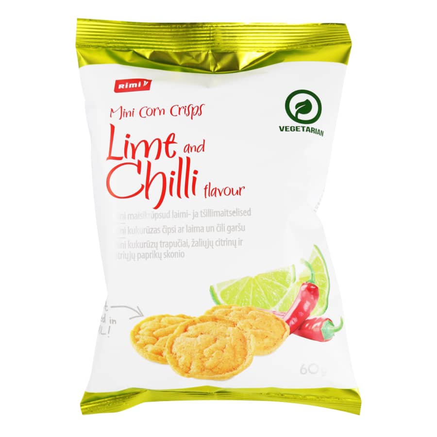 Žal. citr., paprikų sk. trapučiai RIMI, 60 g