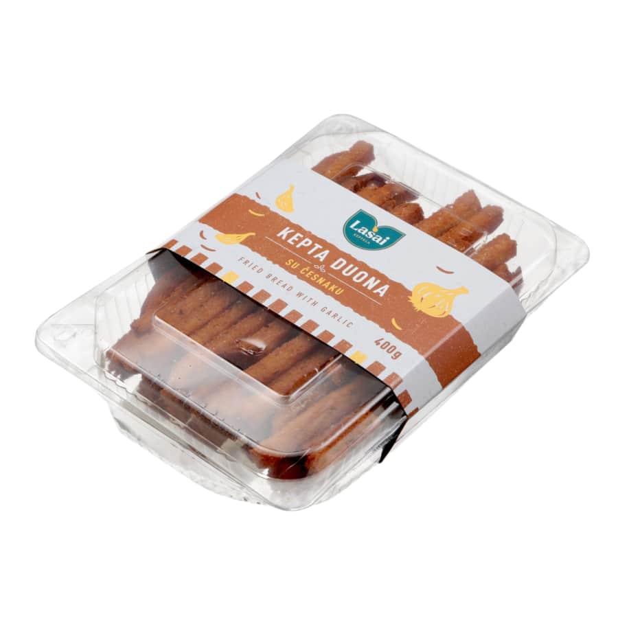 Kepta duona su česnaku LAŠŲ DUONA, 400 g