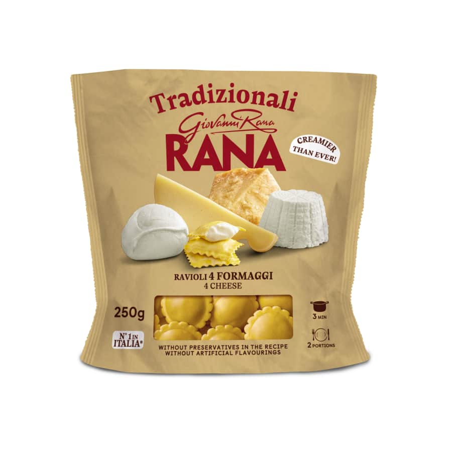 Ravioliai su  sūrio įdaru RANA, 250 g