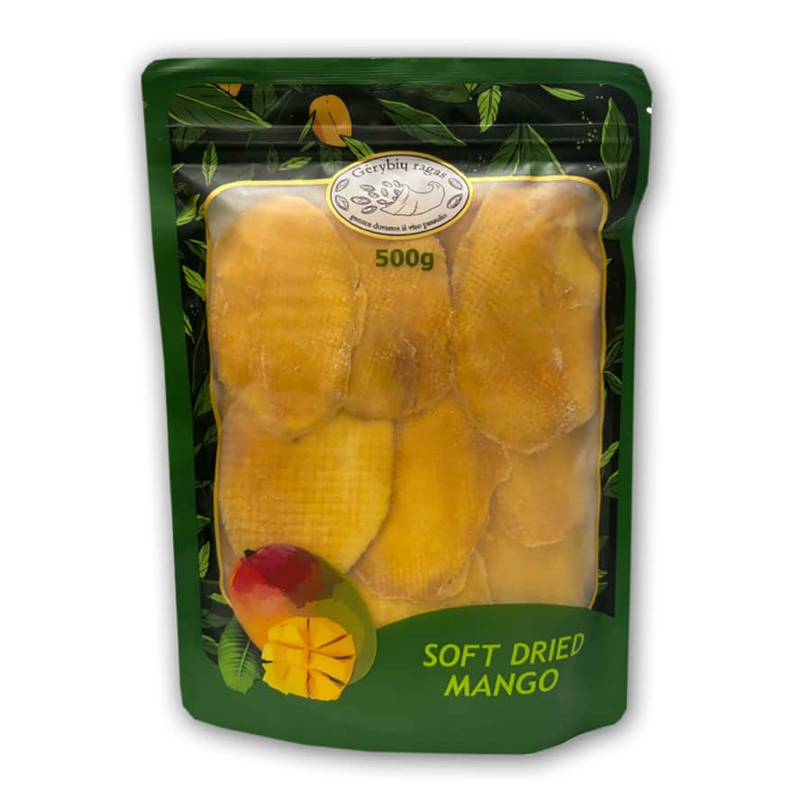 Džiovinti mangai, 500 g