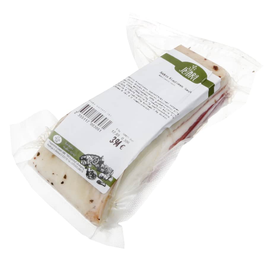 Sūdyta kiaulienos šoninė JUDRA, a. r., 1 kg