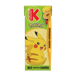 Obuolių, mangų ir pasiflorų vaisių gėrimas KUBUS, 200 ml