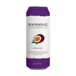 Sidras REKORDERLIG PASSIONFRUIT, 4,5 %, 0,5 l