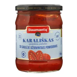 DAUMANTŲ KARALIŠKAS pomidorų padažas su saulėje džiovintais pomidorais, 500 g