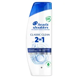 Plaukų šampūnas HEAD&SHOULDERS CLASSIC CLEAN 2IN1, 400 ml