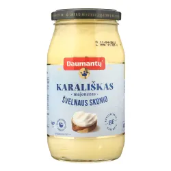 Švelnaus skonio KARALIŠKAS DAUMANTŲ majonezas, 72 % rieb., 400 g