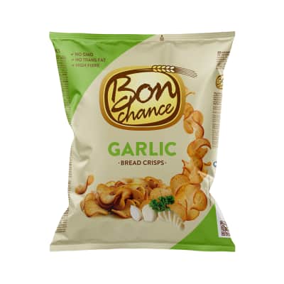 Duonos traškučiai su česn. BON CHANCE, 240 g