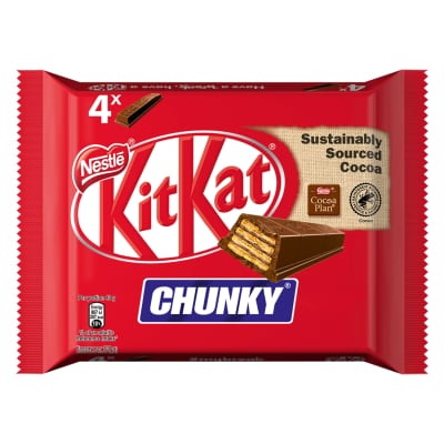 Batonėliai NESTLÉ KIT KAT CHUNKY, 160 g