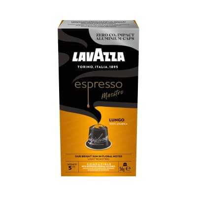 Kavos kapsulės LAVAZZA QUALITA LUNGO, 10 vnt