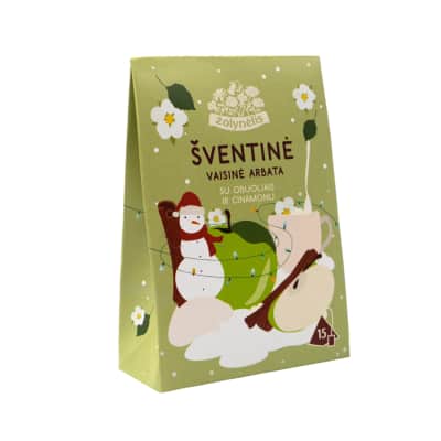 Vaisinė arb. su obuol., cin. ŽOLYNĖLIS, 30 g