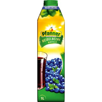 Sulčių gėrimas PFANNER BLUEBERRY, 1 l
