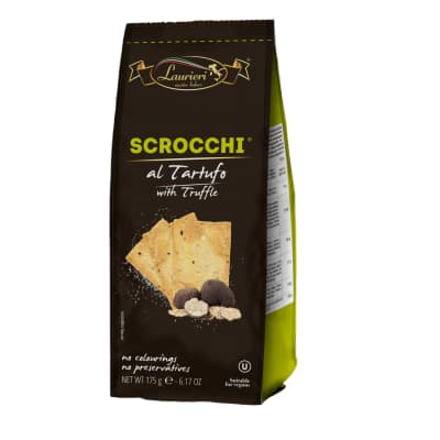Krekeriai su trumais SCROCCHI LAURIERI, 175 g