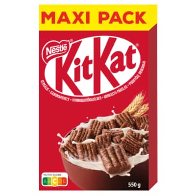 Pusryčių dribsniai NESTLE KITKAT, 550 g