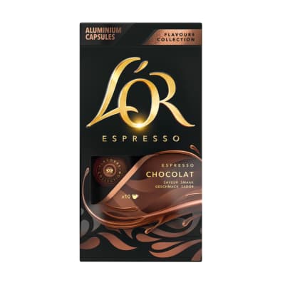 Kavos kapsulės L'OR FLAV. CHOC., 10 x 5,2 g
