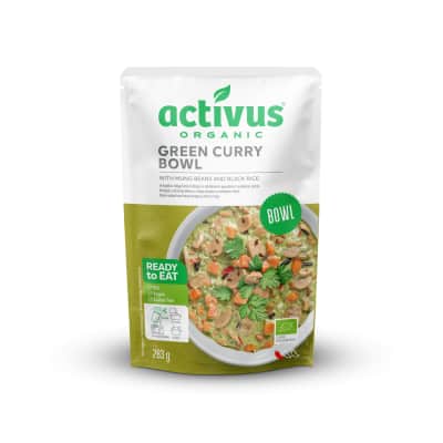 Ekol. žaliasis kario troškinys ACTIVUS, 283 g