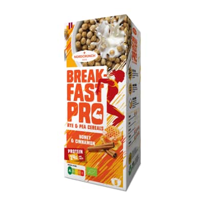 Rug. dribsniai su medumi BREAKFAST PRO, 150 g