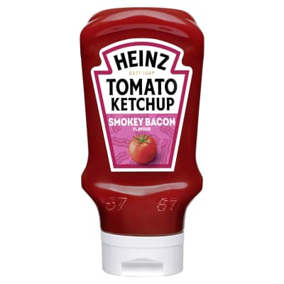 Pomidorų kečupas HEINZ SMOKEY BACON, 460 g
